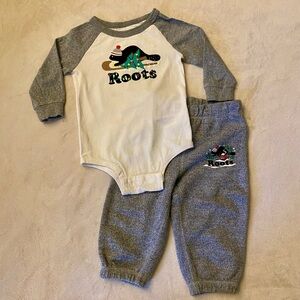 Roots Toddler Holiday Bodysuit Set